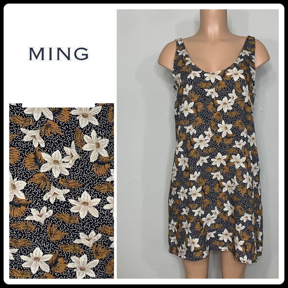 New. MING suit brand linen summer dress